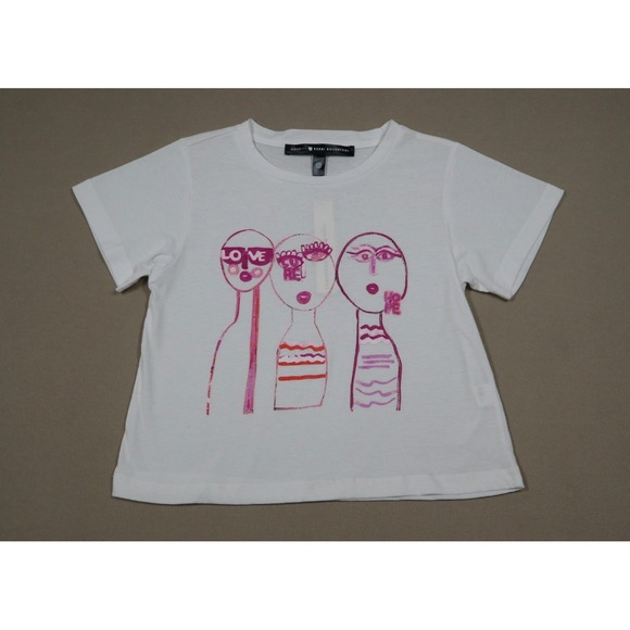 Aqua Other - Aqua X Kerri Rosenthal Girls' Three Girls Tee - Size XL(14/16)